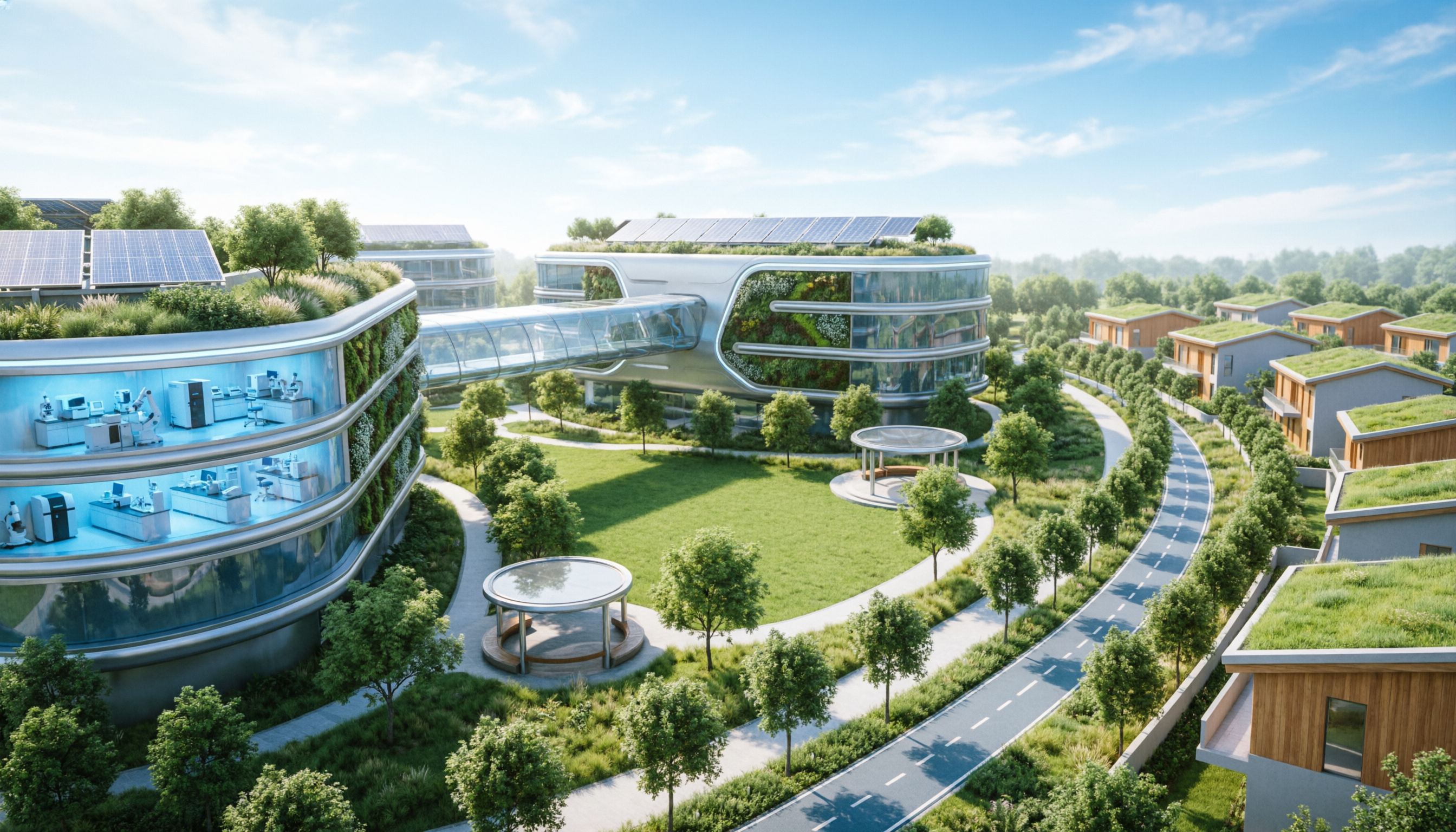 The 775 acre Speros FL campus at Angeline is a global hub for cancer research and healthcare employment in Pasco County.